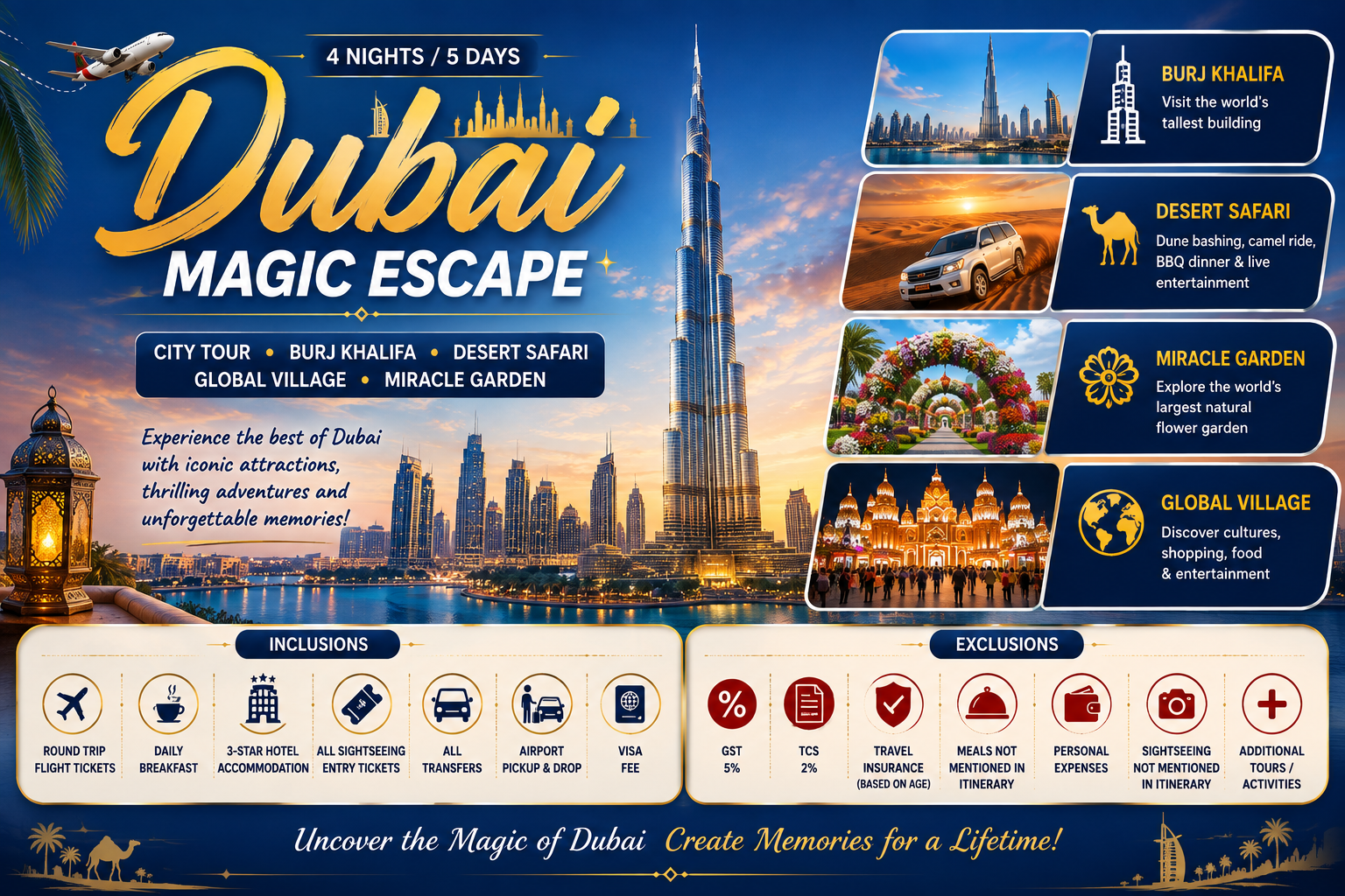 Dubai Golden Escape