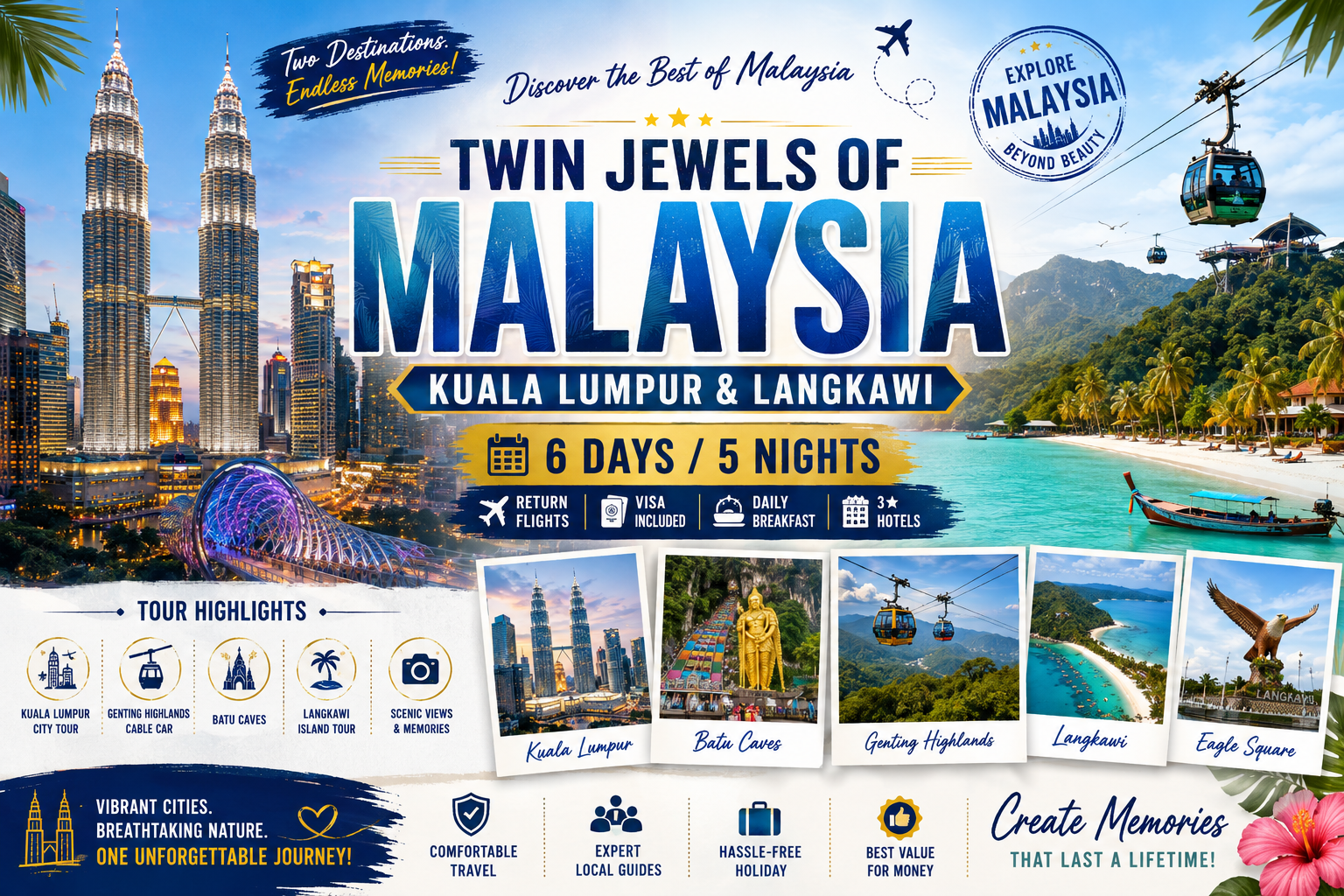 Twin Jewels of Malaysia — Kuala Lumpur & Langkawi