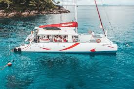 Full day Premium Catamaran Racha & Coral Islands Tour with lunch & transfer