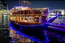 Luxury Marina Dhow Cruise Dinner (Private Transfer)